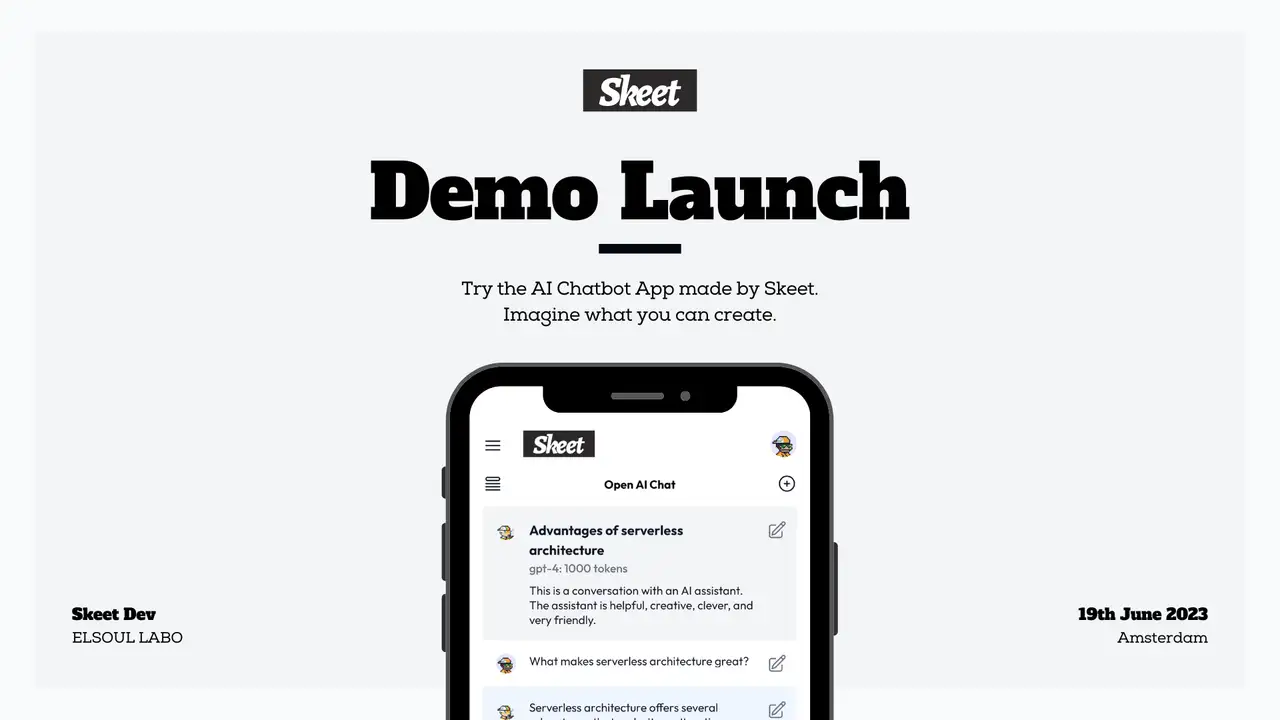 Skeet Demo AI Chat App