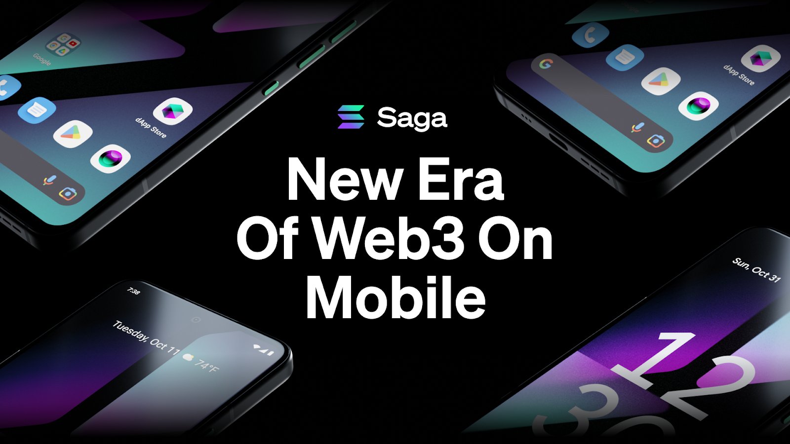 Solana MobileがWeb3スマートフォン "Saga" をリリース！一般注文開始日も決定