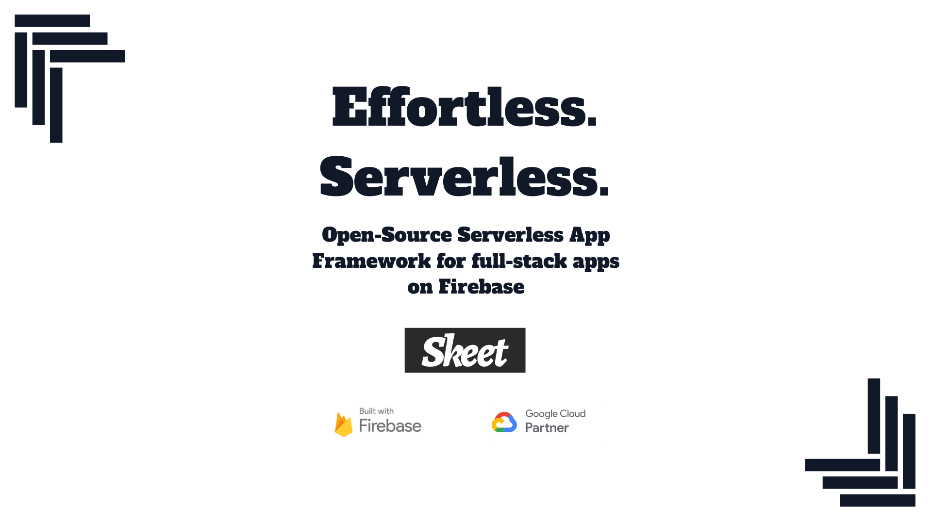 Released "Skeet", an open-source library for building full-stack serverless apps on Firebase