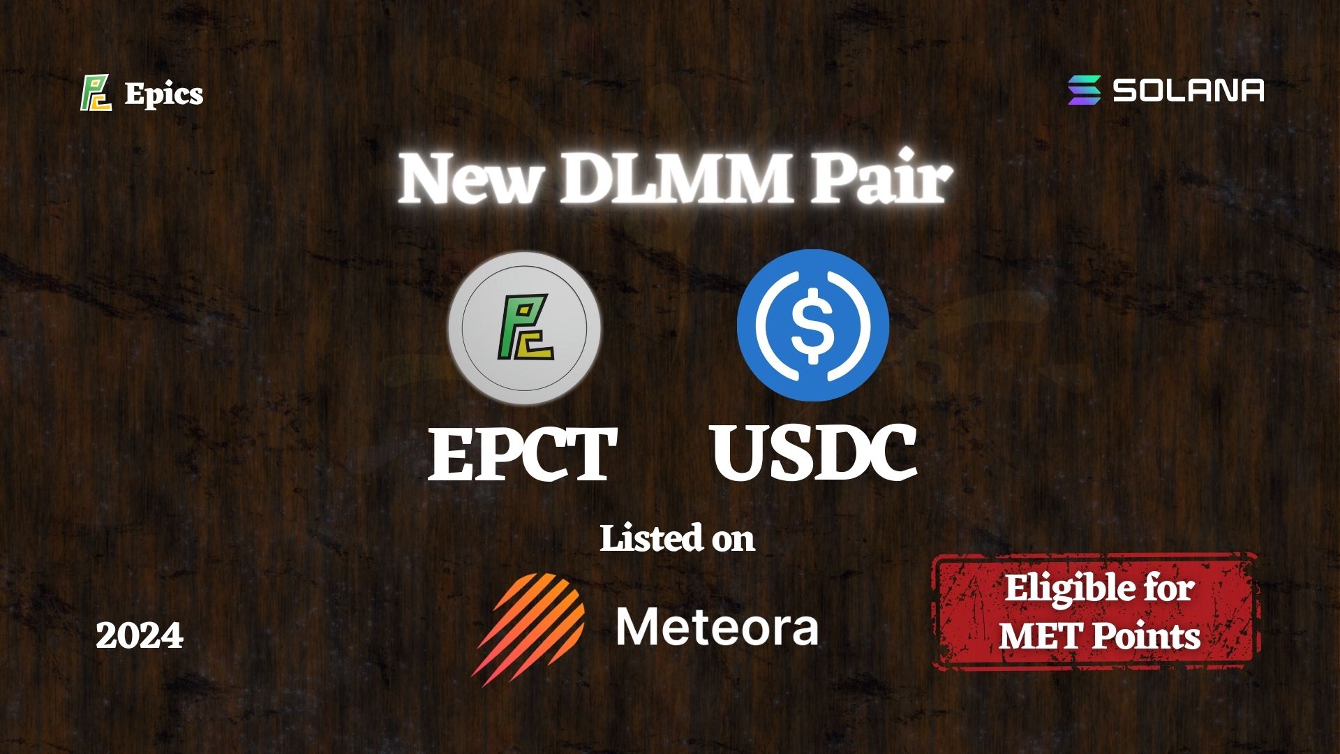 Innovative Solana-based DEX Meteora Leveraging DLMM Technology for Optimized Trading Lists New EPCT/USDC Pair