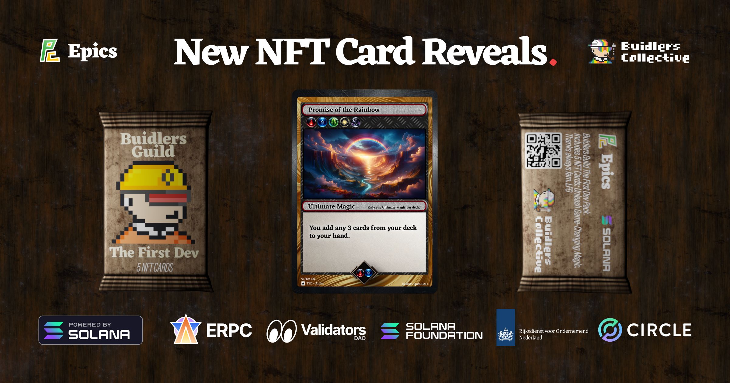 Epics DAO Releases New NFT Battle Card on Solana - Ultimate Magic “Promise of the Rainbow”