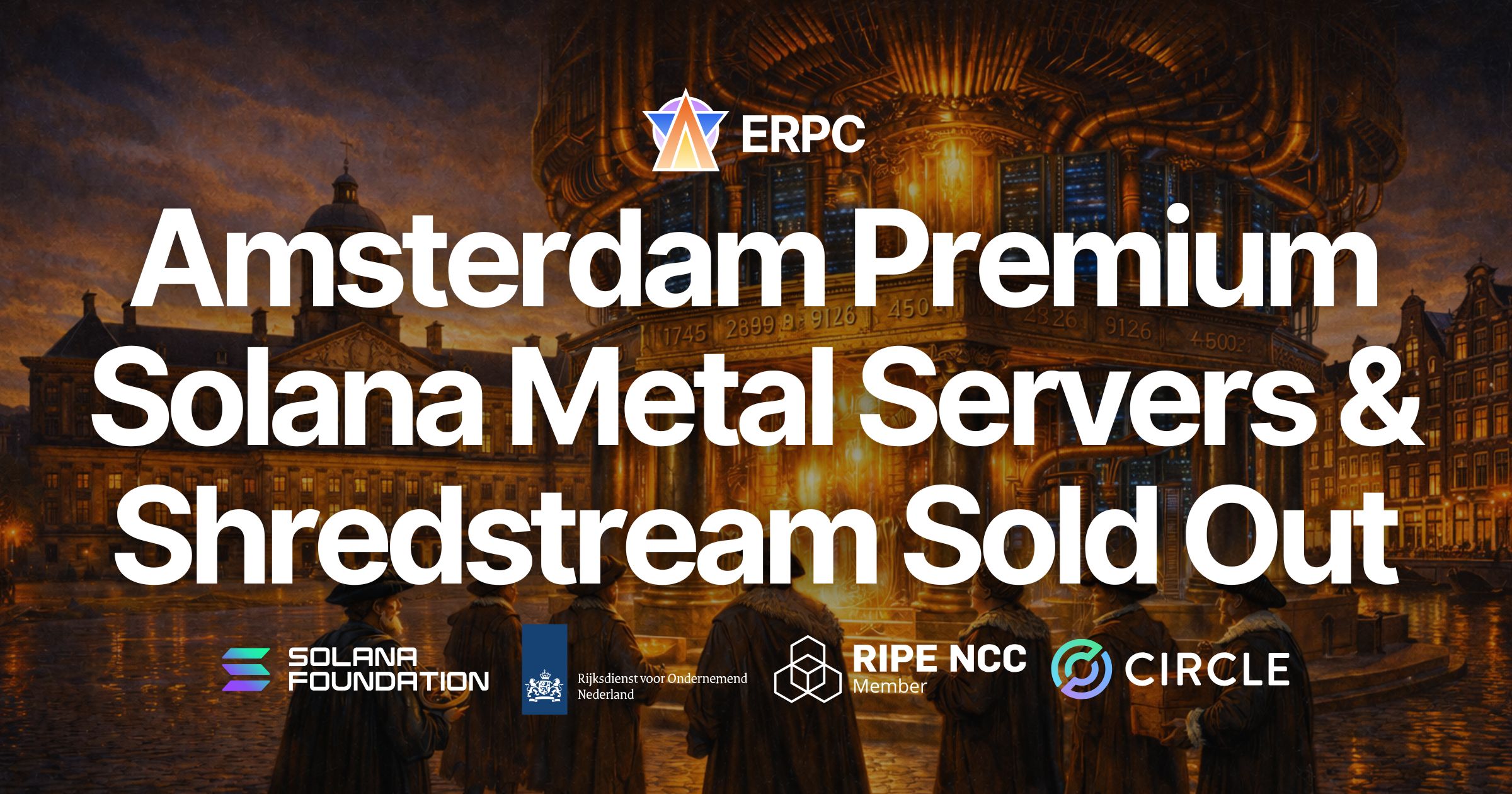 ERPC Amsterdam Premium Dedicated Metal (All Configurations) and Dedicated Shredstream Now Sold Out — Waitlist Open