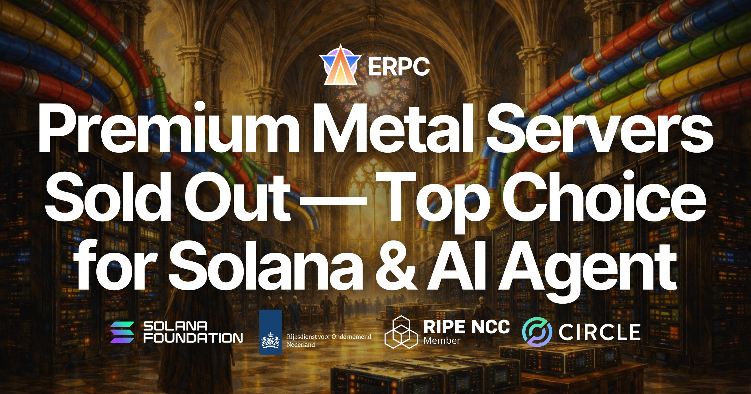 ERPC Premium Bare Metal 9950X — Top Choice for Solana and AI Agent Development — Industry's Highest Clock Speed Configuration Sold Out Across All Regions — Waitlist Now Open