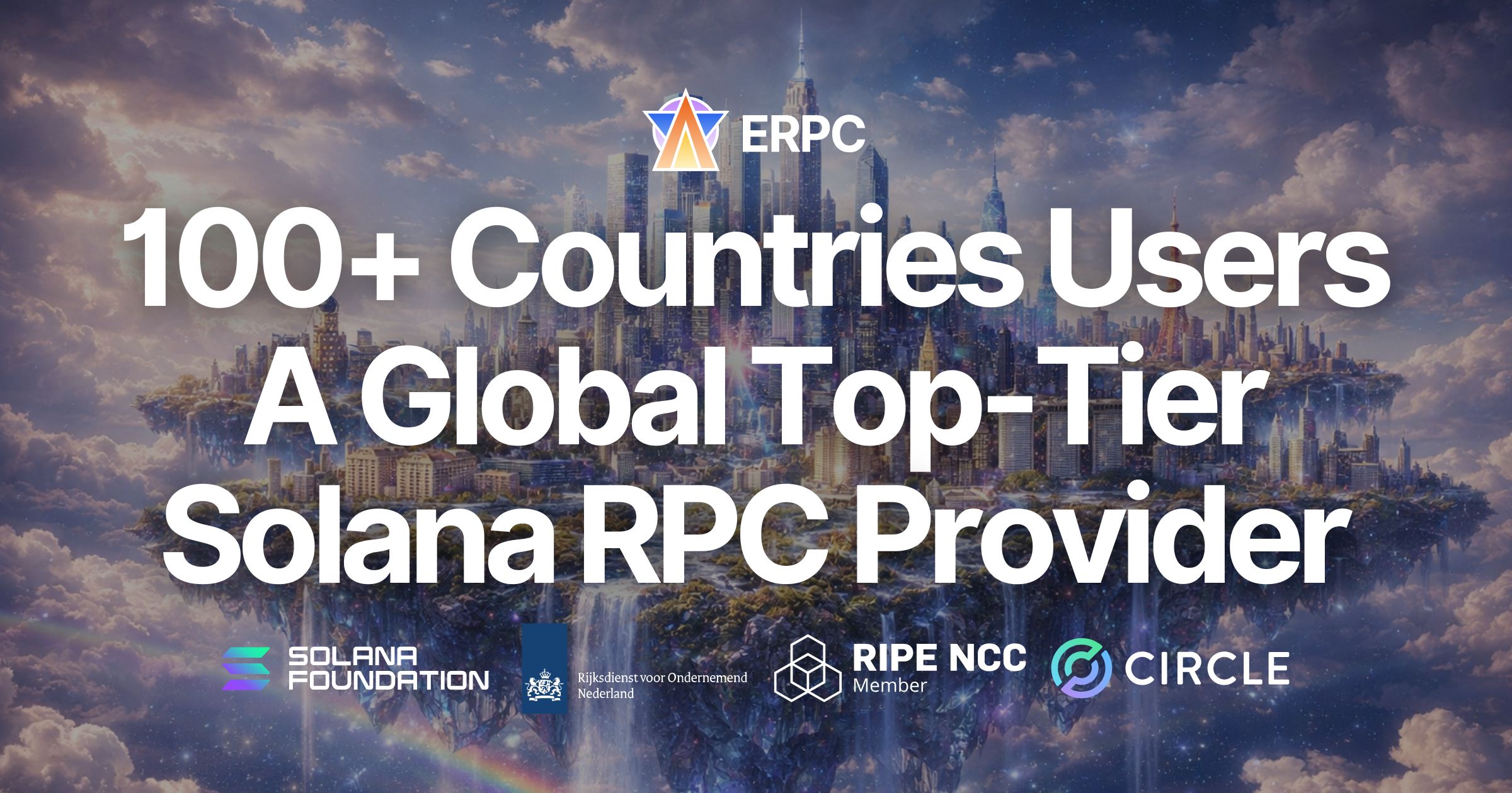 ERPC Now Serves Users in Over 100 Countries — A Global Top-Tier Solana RPC Provider Chosen for Performance